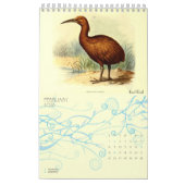 Worlds Extinct Birds  Art Birders 2026 Muur Kalender (Feb 2026)
