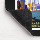 "World's Fair, Chicago 1934" Vintage Muismat (Hoek)