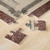 World's Fair Chicago Souvenir Map, 1893 Legpuzzel (Zijkant)