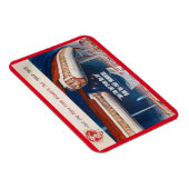 World's Fair Monorail, New York 1964  Postc Magneet (Rechterzijde)