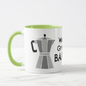 World's Greatest Barista Moka Pot Coffee Mug Mok (Links)