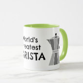 World's Greatest Barista Moka Pot Coffee Mug Mok (Voorkant rechts)