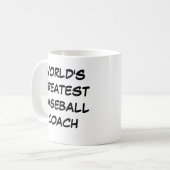 'World's Greatest Baseball Coach'-Mok Koffiemok (Voorkant links)