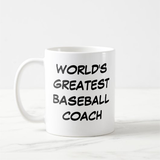 'World's Greatest Baseball Coach'-Mok Koffiemok (Links)