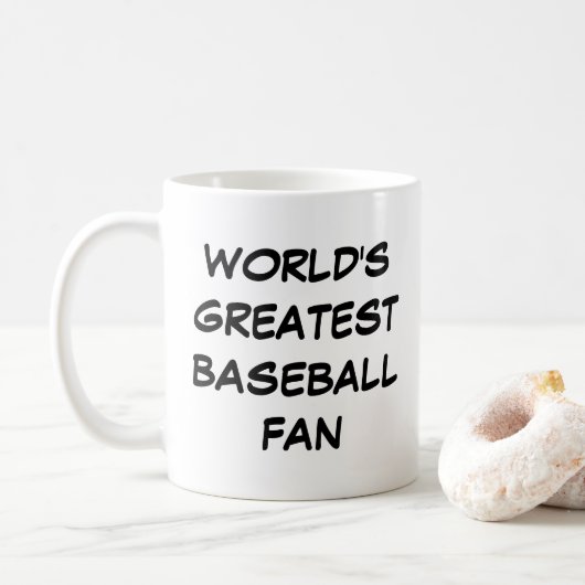 'World's Greatest Baseball Fan' Mok (Met donut)