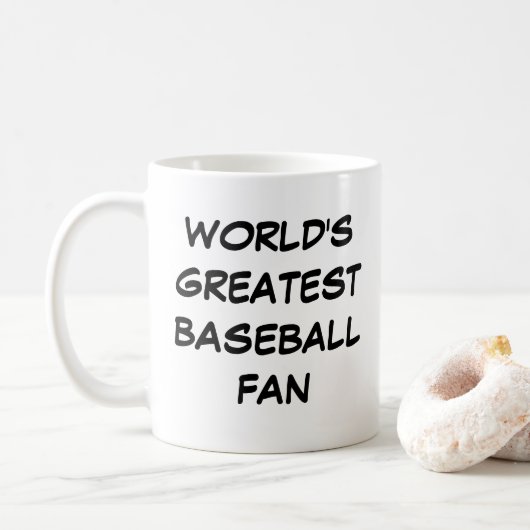 'World's Greatest Baseball Fan' Mok (Met donut)