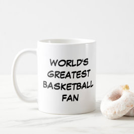 'World's Greatest Basketball Fan'-Mok Koffiemok