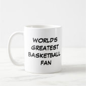 'World's Greatest Basketball Fan'-Mok Koffiemok (Links)