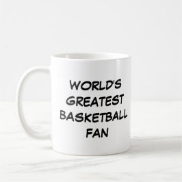 'World's Greatest Basketball Fan'-Mok Koffiemok