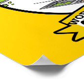 WORLDS GREATEST CAFETERIA LADY CARTOON POSTER (Hoek)