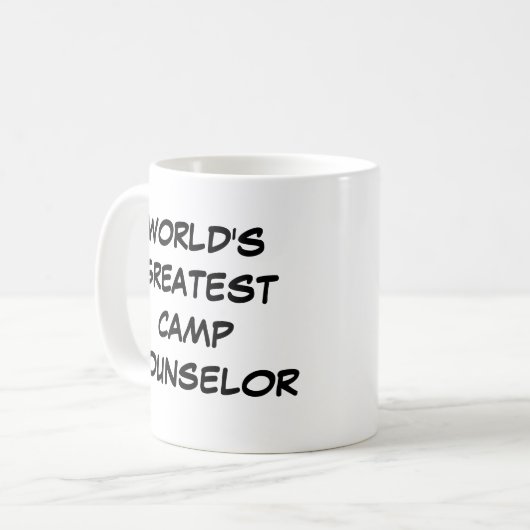 'World's Greatest Camp Counselor' Mok (Voorkant links)