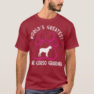 Worlds Greatest Cane Corso Grandma T-shirt