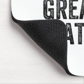 World's Greatest Cat Dad Funny Dad Joke Father's D Muismat (Hoek)