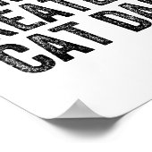 World's Greatest Cat Dad Funny Dad Joke Father's D Poster (Hoek)