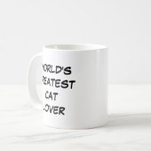 'World's Greatest Cat Lover'-Mok Koffiemok (Voorkant links)