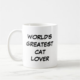 'World's Greatest Cat Lover'-Mok Koffiemok