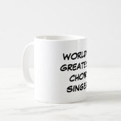 'World's Greatest Choir Singer'-Mok Koffiemok (Voorkant links)