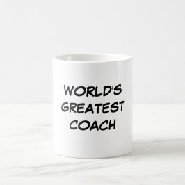 'World's Greatest Coach'-Mok Koffiemok