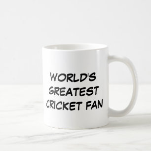 'World's Greatest Cricket Fan'-Mok Koffiemok