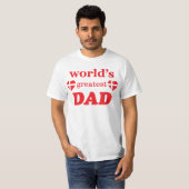 WORLDS GREATEST DAD - DEENSE VLAGS T-SHIRT (Voorkant volledig)