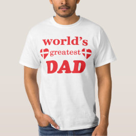 WORLDS GREATEST DAD - DEENSE VLAGS T-SHIRT