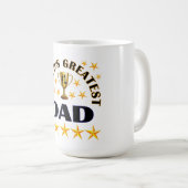 World's Greatest Dad, Gold Stars, Koffiemok (Voorkant rechts)