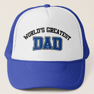 Worlds Greatest Dad Pet Blauw