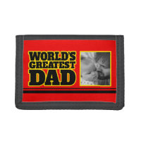 Worlds Greatest Dad voeg je foto wallet toe