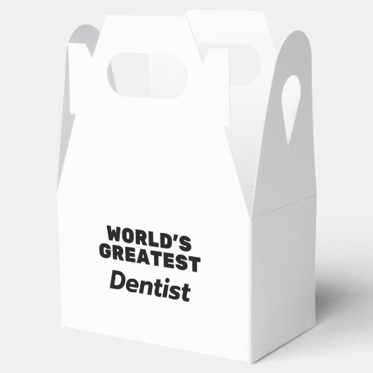 World's Greatest Dentist Bedankdoosjes (Geopend)