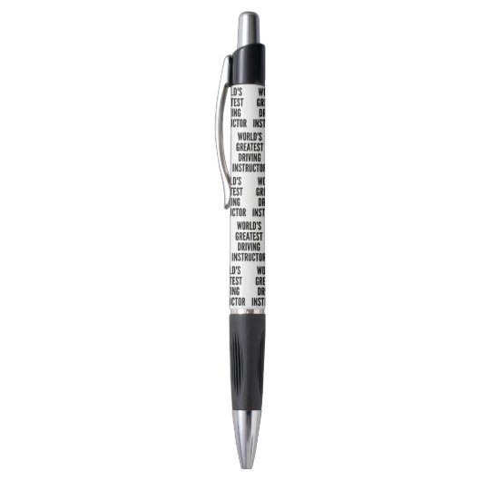 Worlds Greatest Driving Instructor Pen (Top (Verticaal))