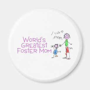 Worlds Greatest Foster Mam Magneet