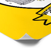 WORLDS GREATEST GARBAGE MAN CARTOON POSTER (Hoek)