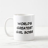 'World's Greatest Girl Boss' Koffiemok (Links)