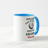 Worlds Greatest Grampy Toevoegen aan Jouw naam Gro Mok (Voorkant rechts)