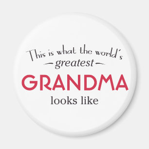 World's Greatest Grandma Magneet