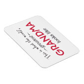 World's Greatest Grandma Magneet (Rechterzijde)