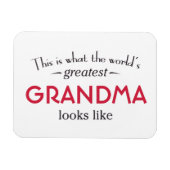 World's Greatest Grandma Magneet (Horizontaal)