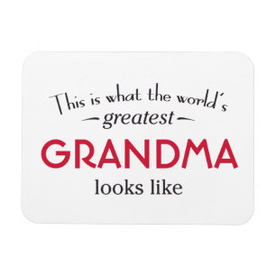 World's Greatest Grandma Magneet