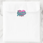 World's Greatest Grandma Ronde Sticker (Tas)