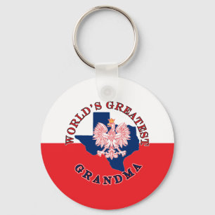 World's Greatest Grandma Sleutelhanger