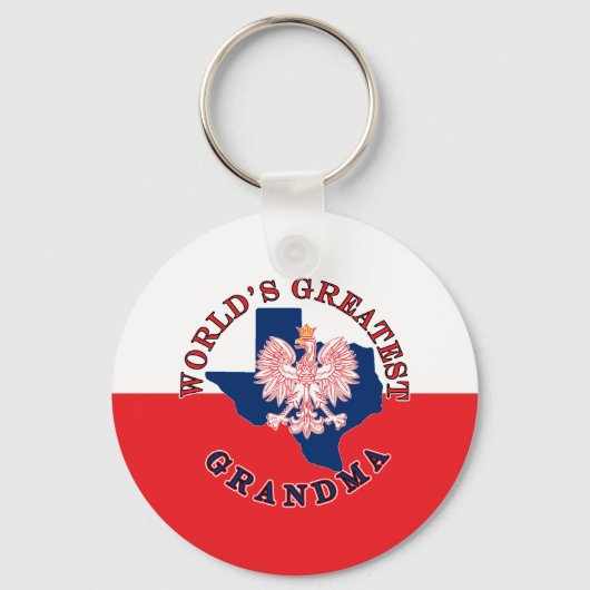 World's Greatest Grandma Sleutelhanger (Voorkant)