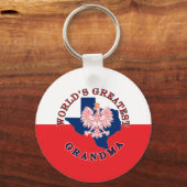 World's Greatest Grandma Sleutelhanger (Voorkant)