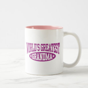 World's Greatest Grandma Tweekleurige Koffiemok
