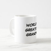 'World's Greatest Grandpa'-mok Koffiemok (Voorkant links)