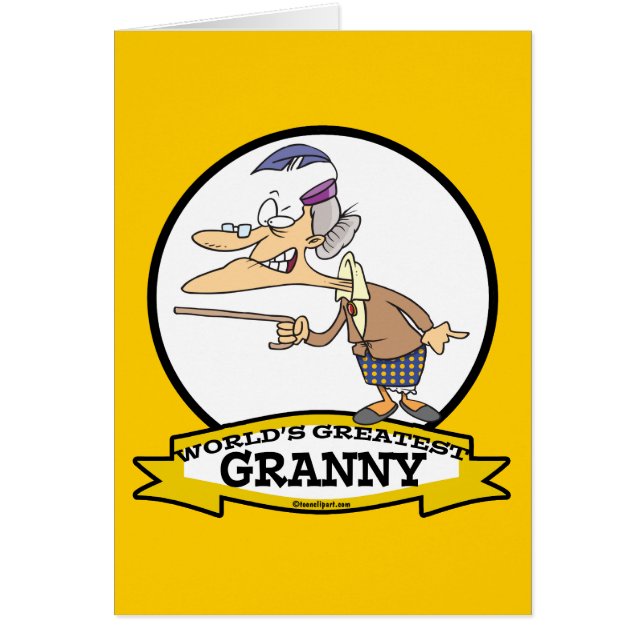 WORLDS GREATEST GRANNY II CARTOON (Voorkant)