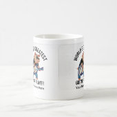 World's Greatest Guitar Player, Custom Rocker Pig Koffiemok (Center)