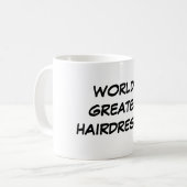 'World's Greatest Hairdresser'-Mok Koffiemok (Voorkant links)