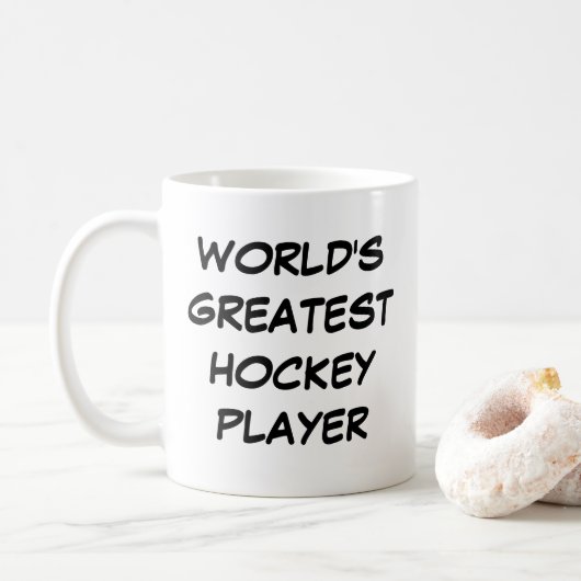 'World's Greatest Hockey Player' Mok (Met donut)