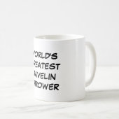 'World's Greatest Javelin Thrower'-Mok Koffiemok (Voorkant rechts)