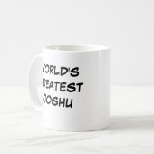 "World's Greatest Joshu" Koffiemok (Voorkant links)